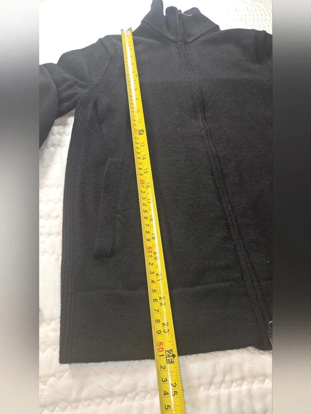 Banana Republic Black Men's Full-Zip Sweater